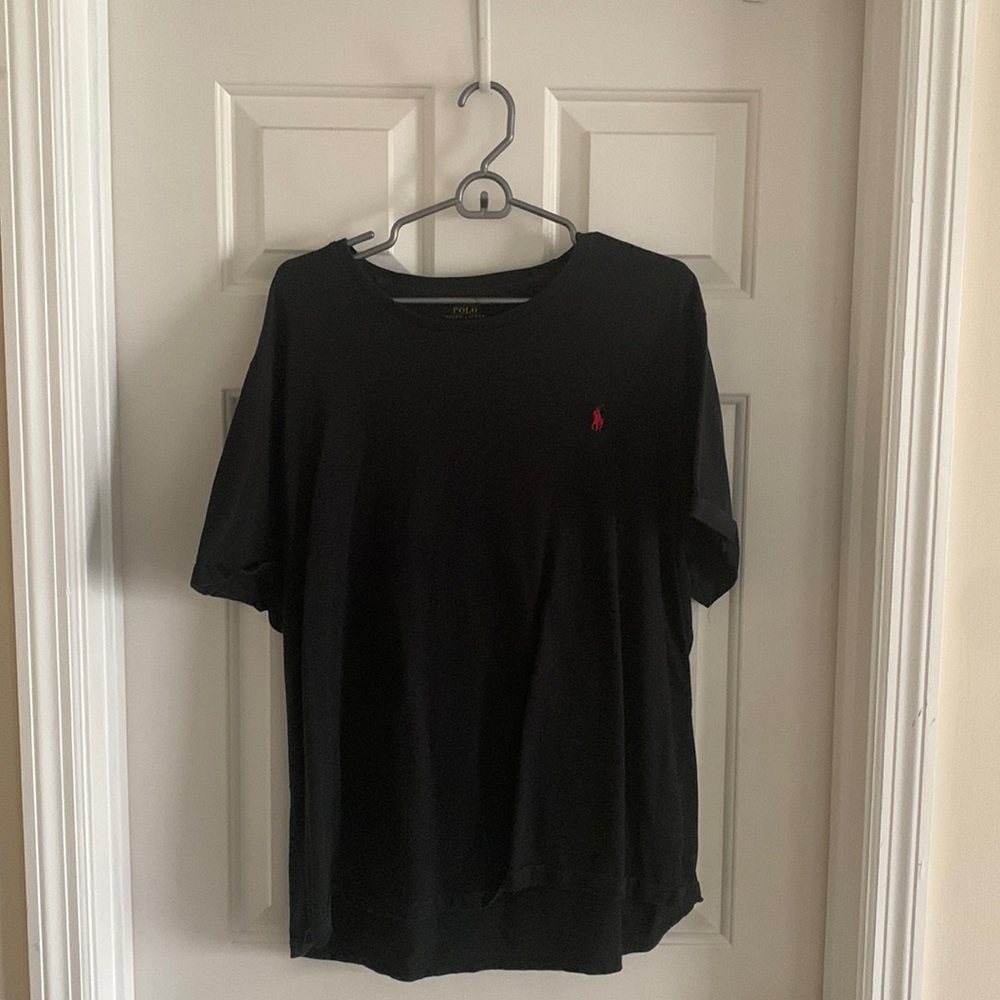 Polo Ralph Lauren XXL Black Crew Neck T-Shirt